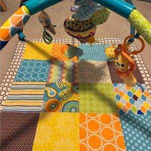 Infantino Multicolor Activity Gym with Hanging Toys